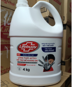 Nước rửa tay Lifebuoy (Đỏ) can 4kg (3can/T)